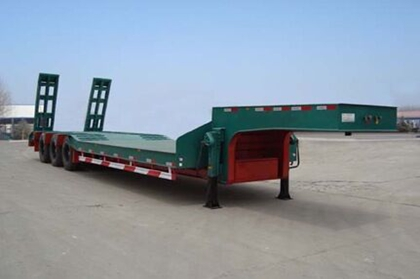 SHACMAN 3 Axles Low Bed Semi-trailer